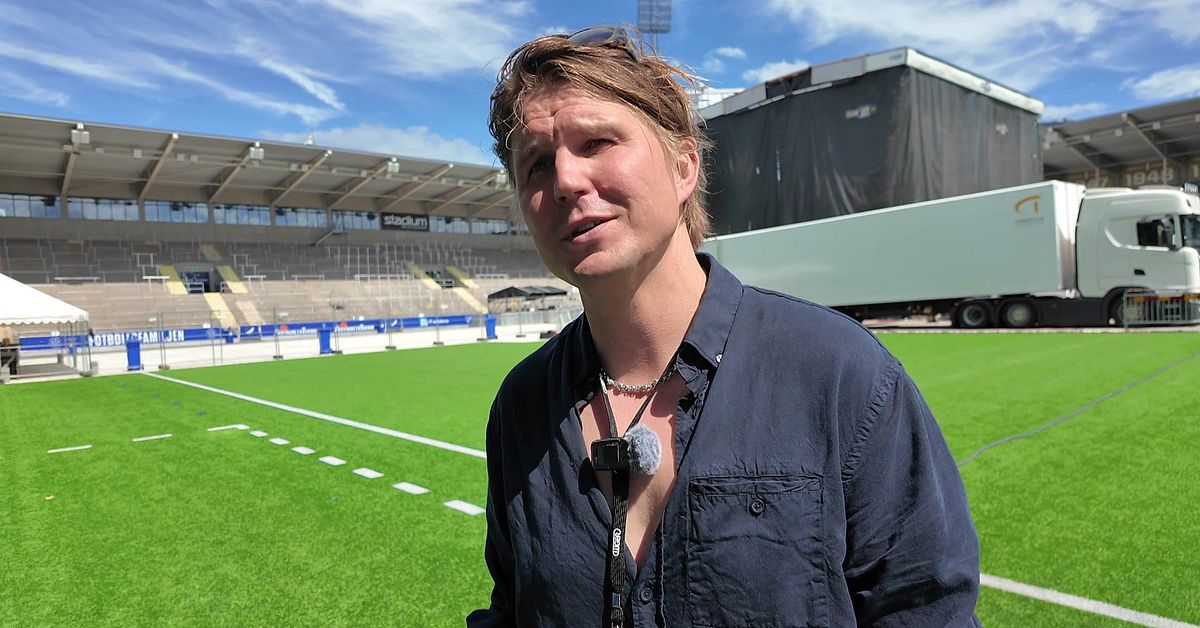 Krunegård om kvällens konsert på hemmaplan: ”Väldigt speciellt”