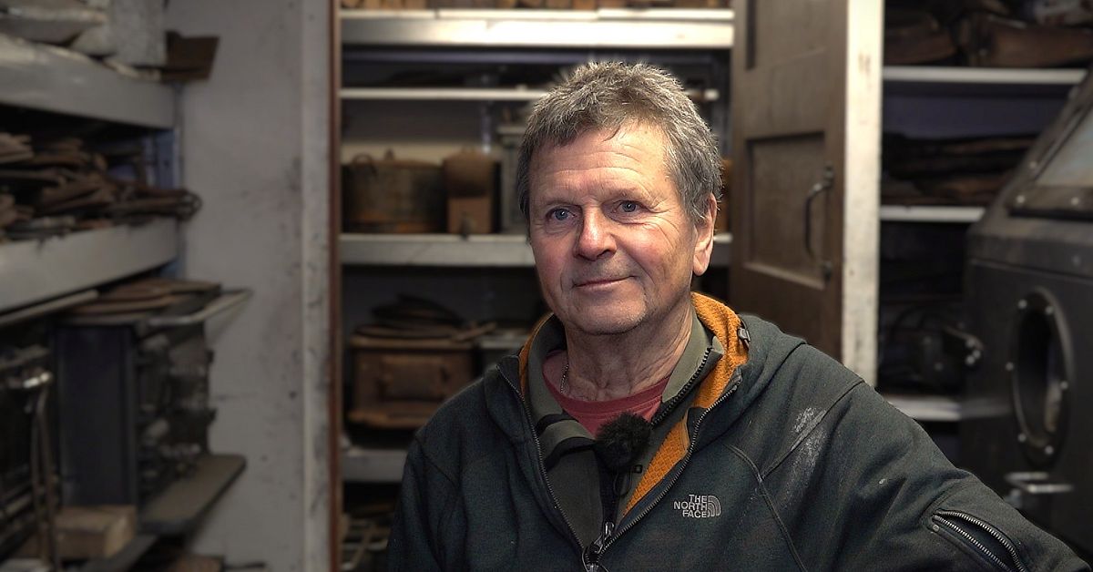 Ebbe i &Ouml;stersund ger rostiga vedspisar och kaminer ett andra liv