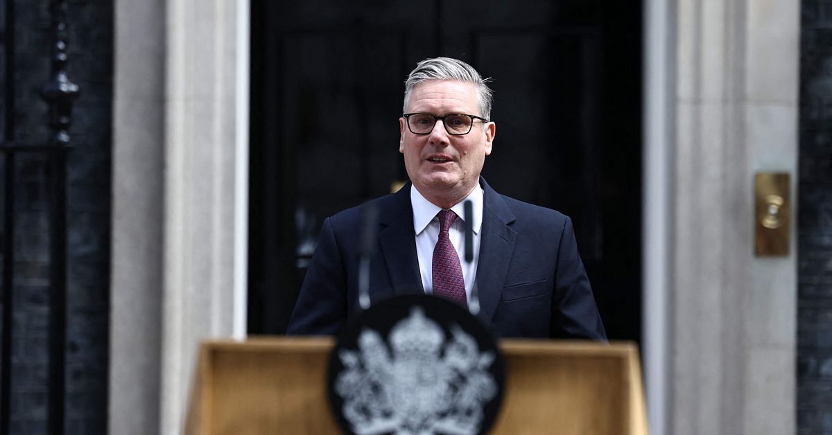 Keir Starmer avg&aring;r som premi&auml;rminister f&ouml;r Storbritannien