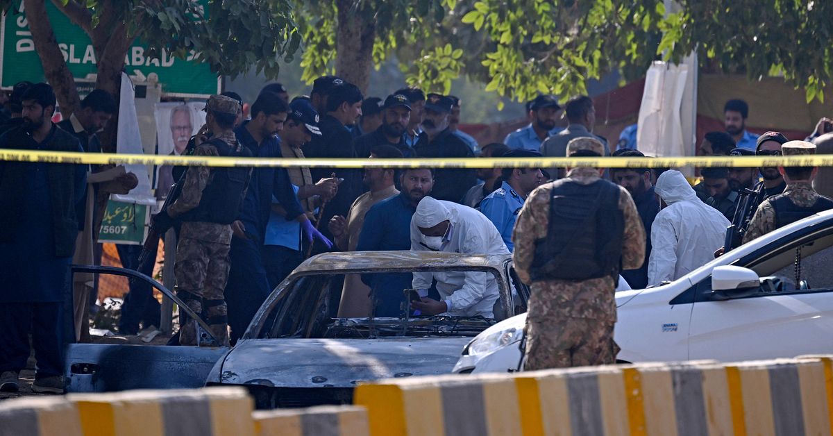 Bombdåd vid domstol i Islamabad i Pakistan – flera dödade