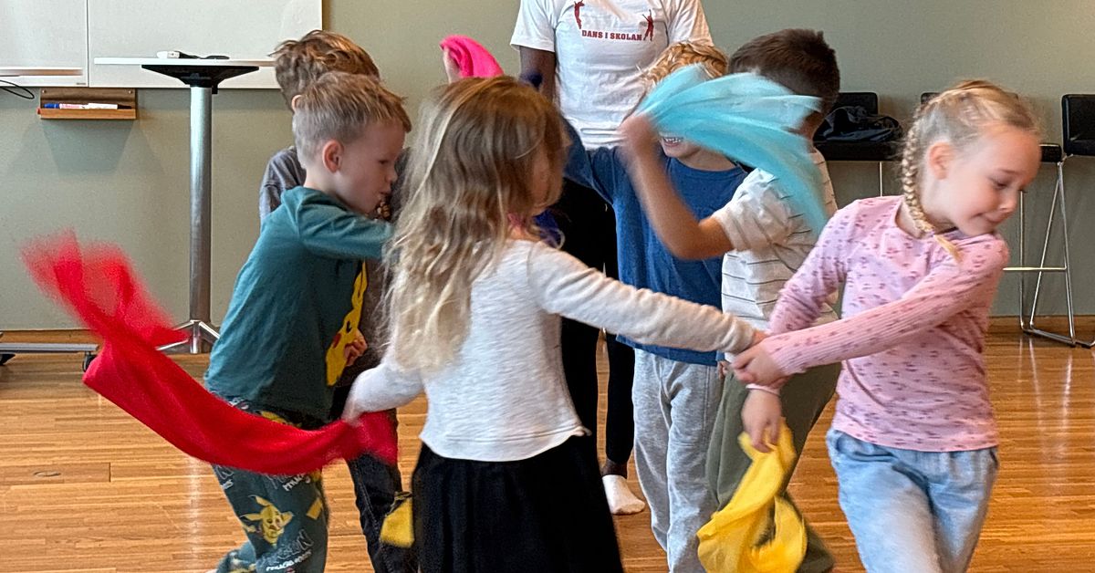 Surfplattan skrotas på förskolor – unik danssatsning i Norrbotten