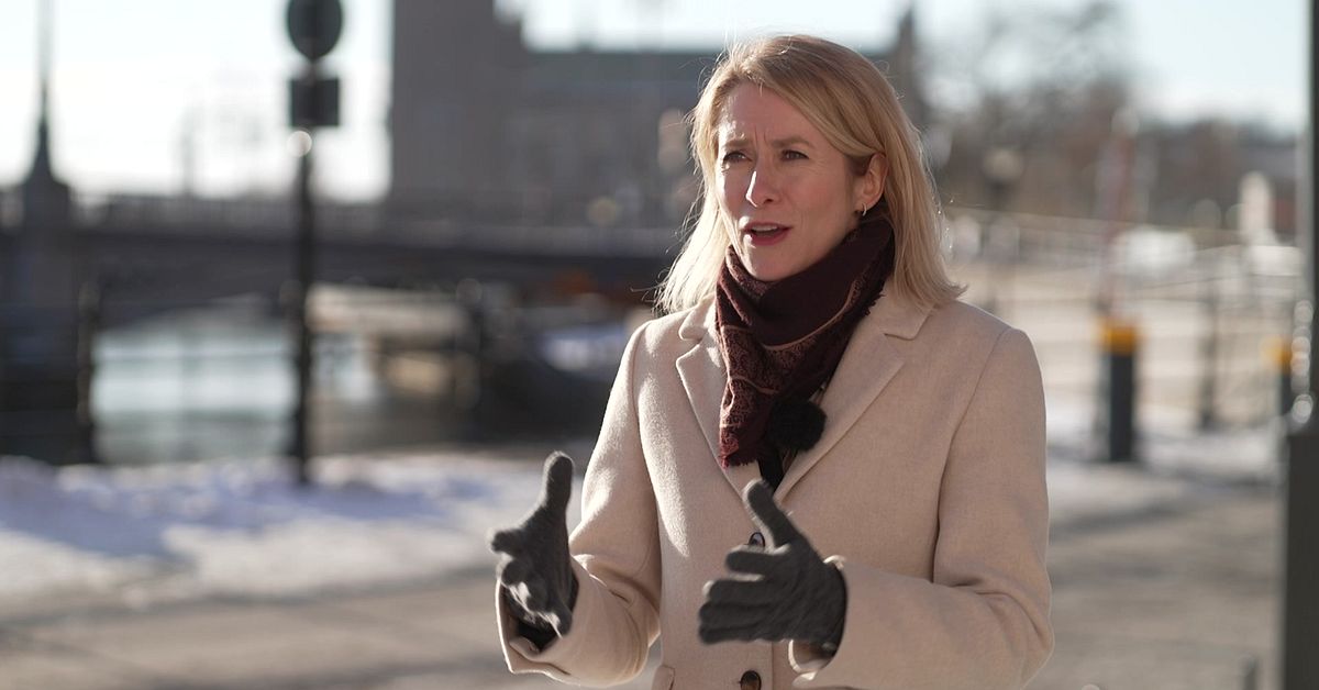 Kaja Kallas: Europa m&aring;ste ta plats i f&ouml;rhandlingarna med Ryssland
