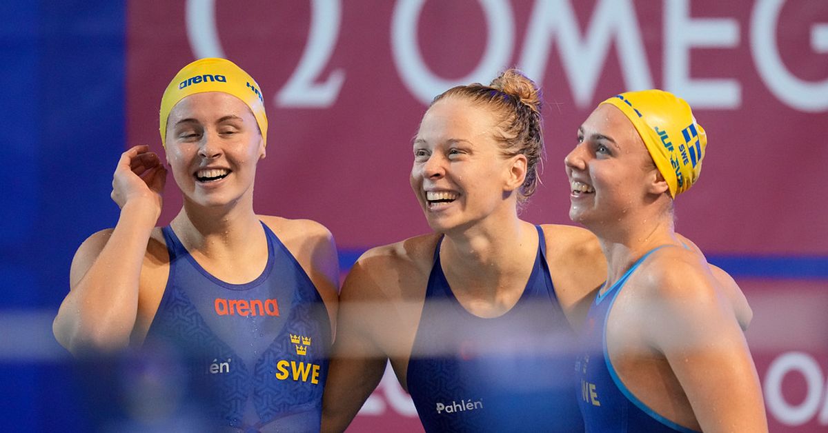 Simning Sverige tog EMguld på 4x50 meter medley SVT Sport
