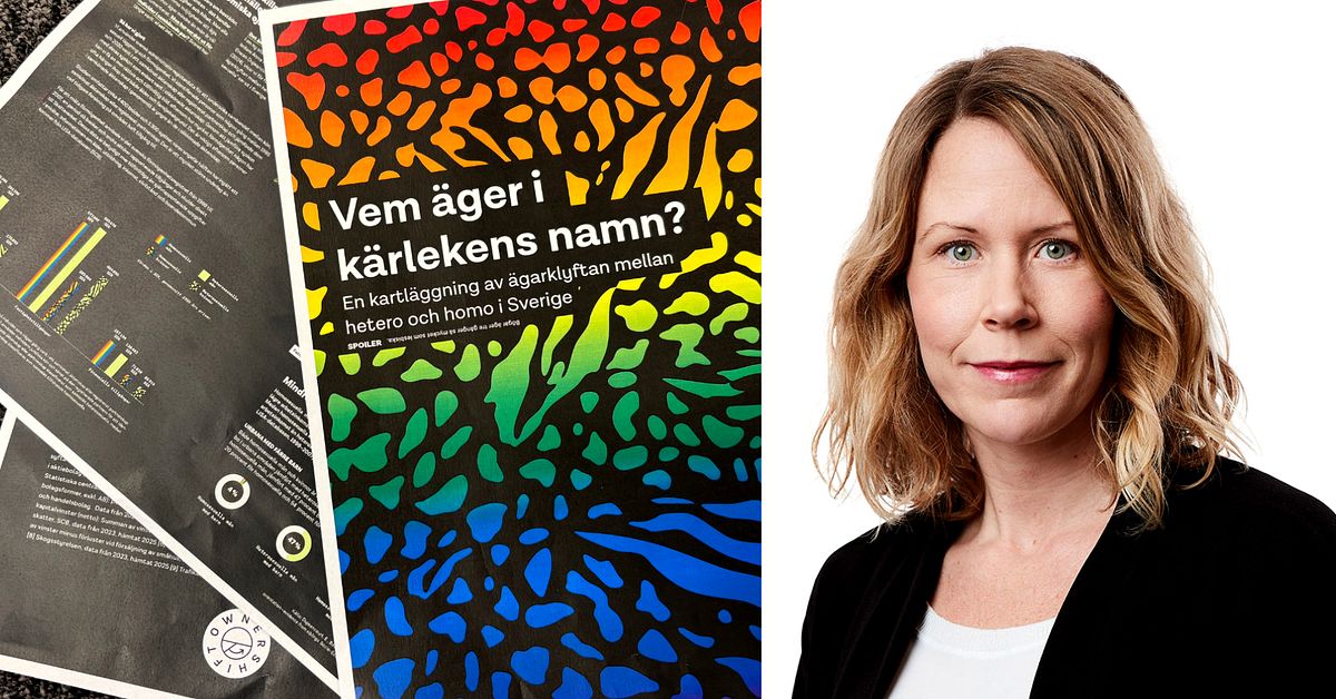Homosexuella män äger tre gånger mer än homosexuella kvinnor