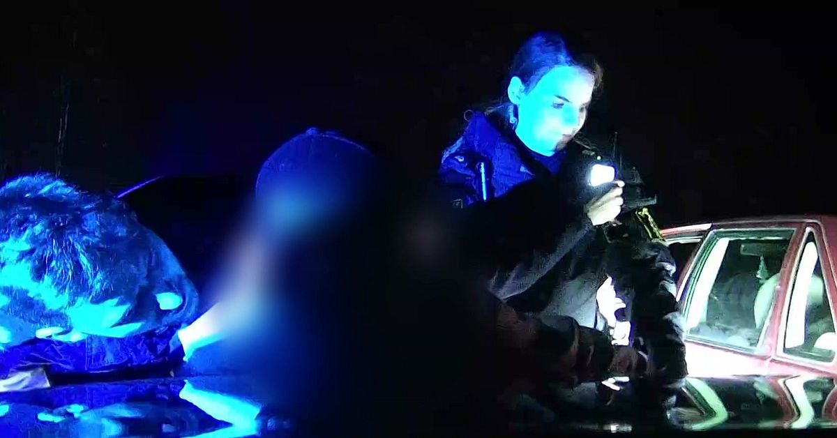 Se den dramatiska biljakten som p&aring;gick i en timme: &rdquo;Jag blev r&auml;dd&rdquo;