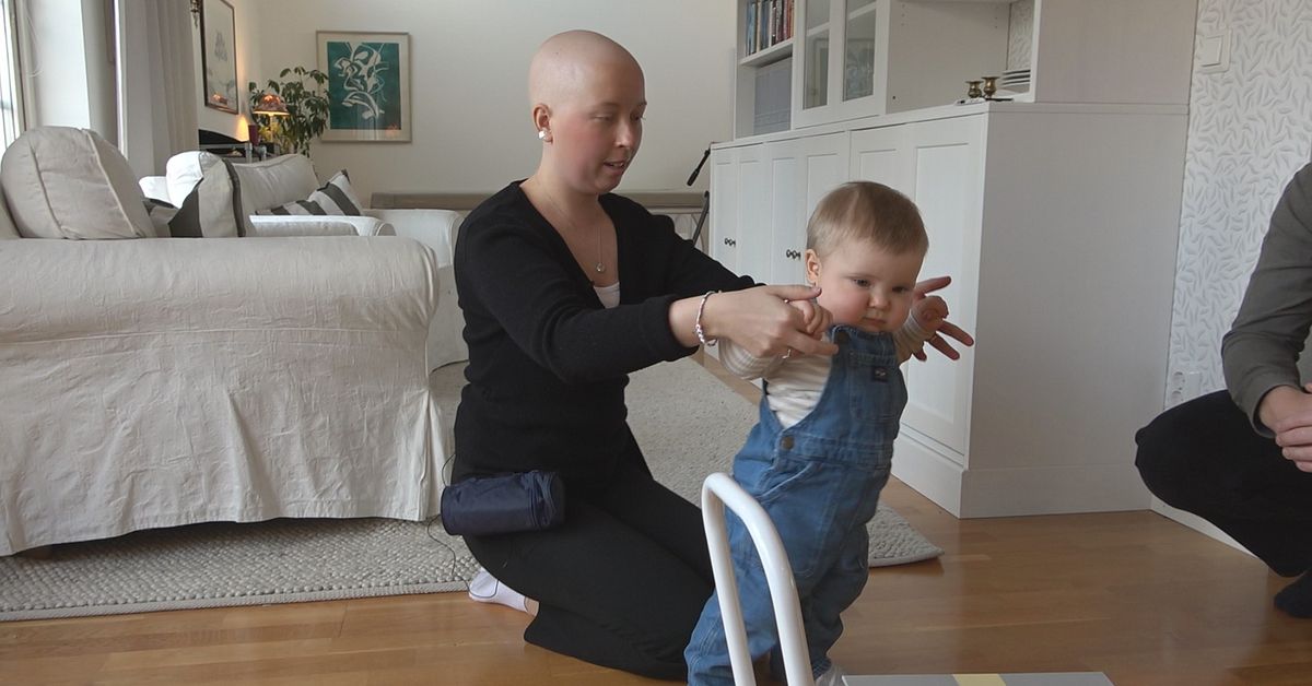 Ida, 29, pluggar cancervård – drabbades själv som nybliven mamma