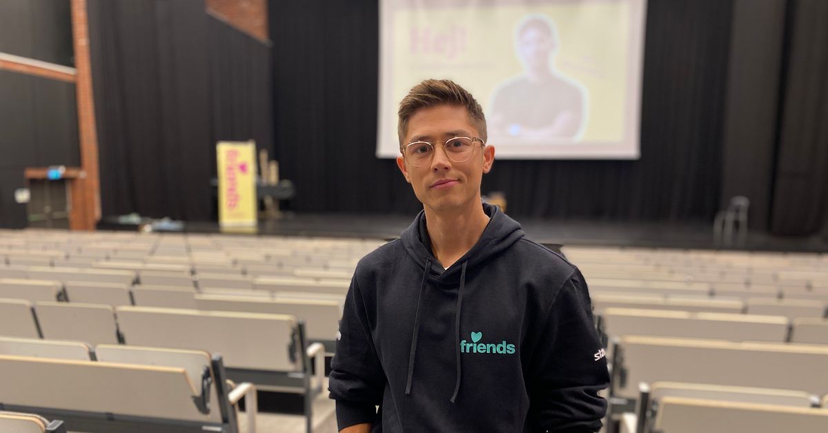 Friends på antimobbningsturné med Alex Hermansson – Det här får elever ...