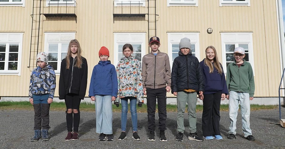 I Ammarnäs går bara 15 elever – på hela skolan