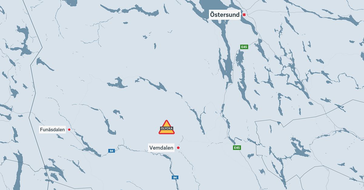 Skoterolycka i Vemdalen &ndash; en till sjukhus