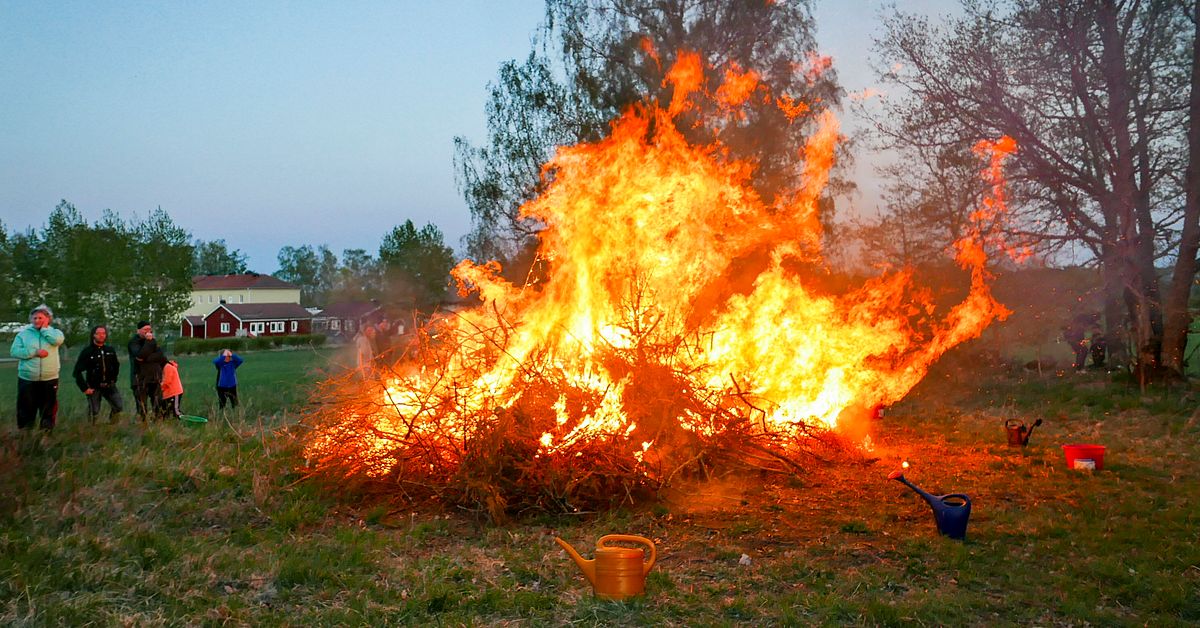 R&auml;ddningstj&auml;nsternas gemensamma varning: H&ouml;g brandrisk