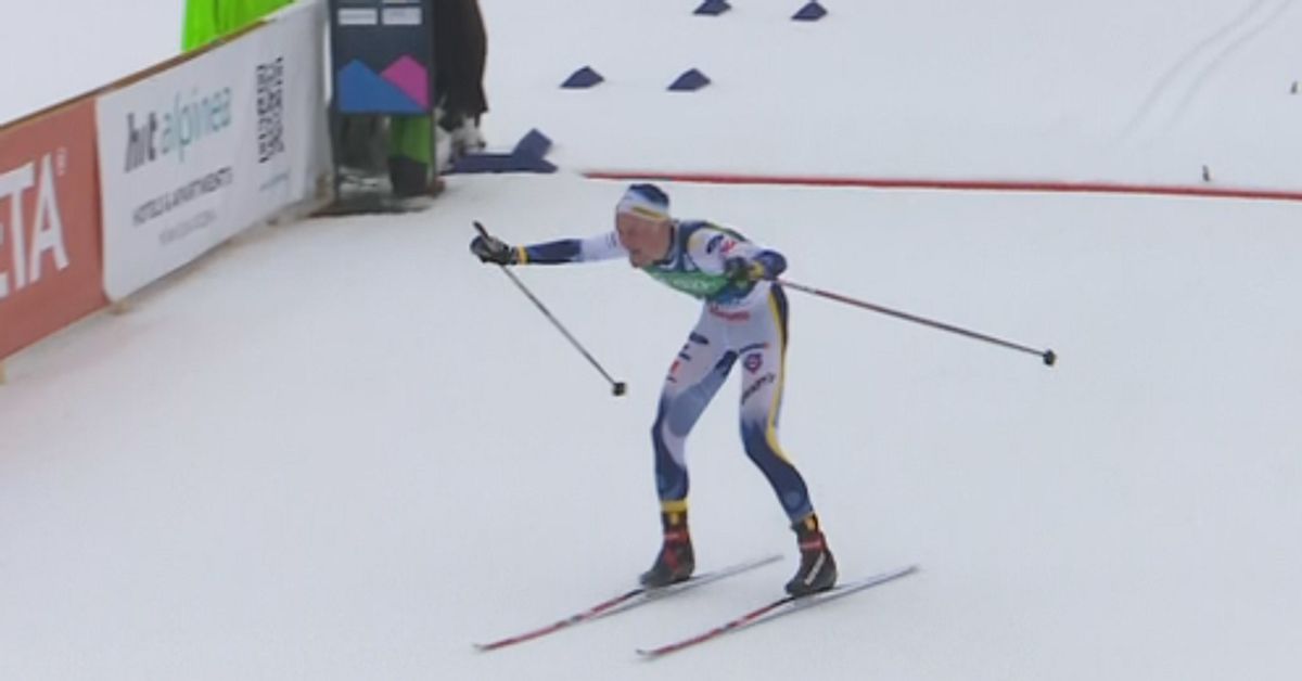 Cross-country skiing: Alvar Myhlback’s outclass: Took JVM gold against older skiers
