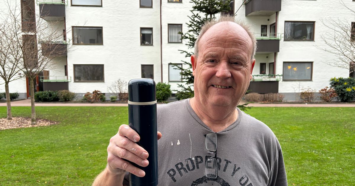 Mikael glömde kaffet – då kom nationella bombskyddet