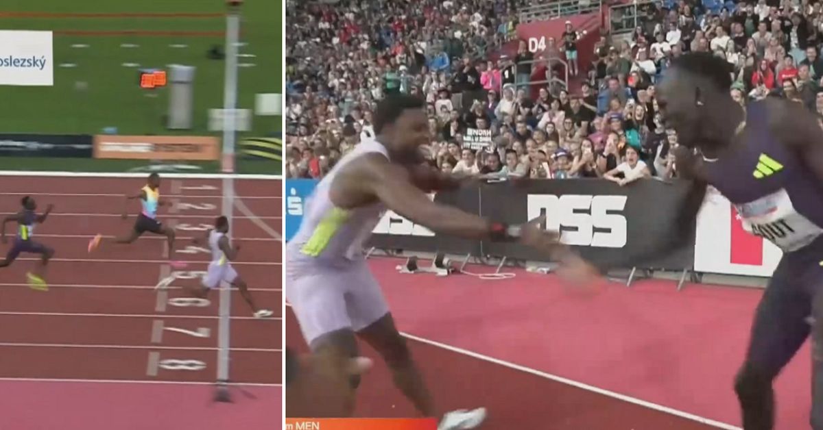Noah Lyles satte nytt v&auml;rldsrekord p&aring; 150 meter