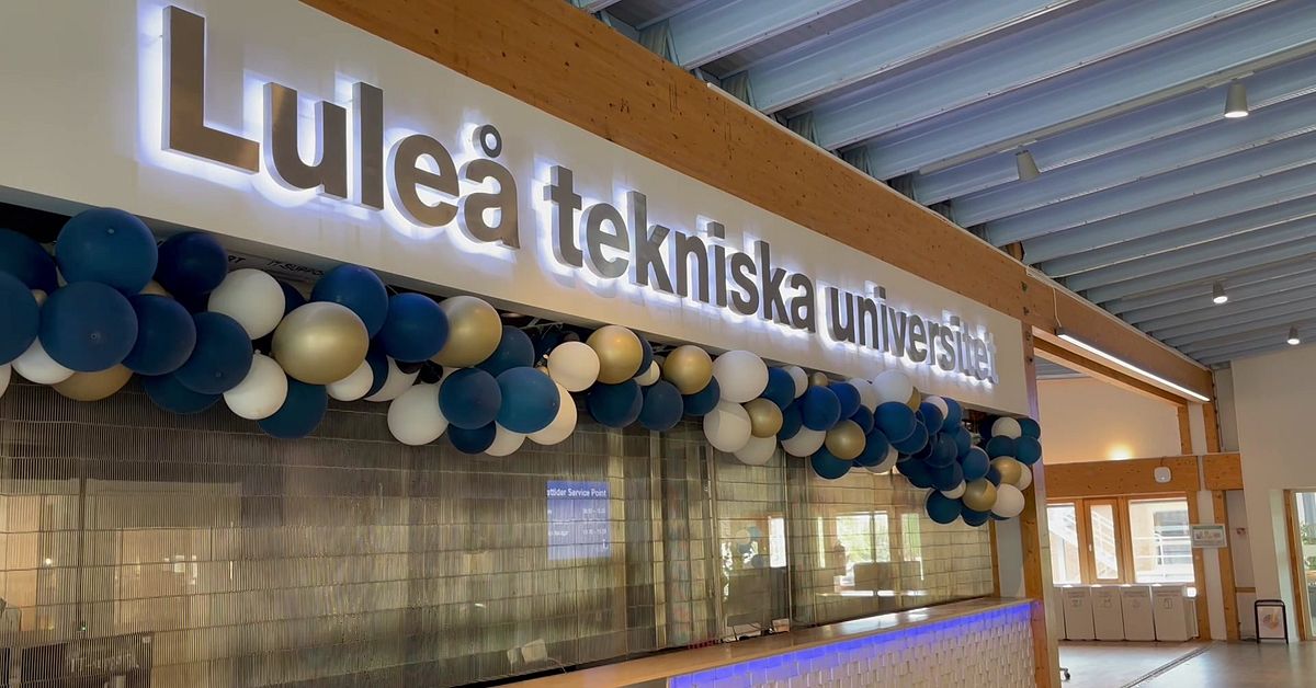 Man med sv&auml;rd stoppad vid universitetet &ndash; student chockad