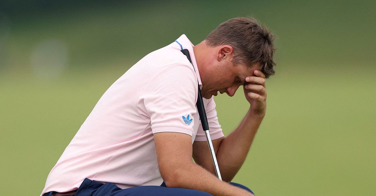 Ludvig Åberg drabbad av migrän på US Open