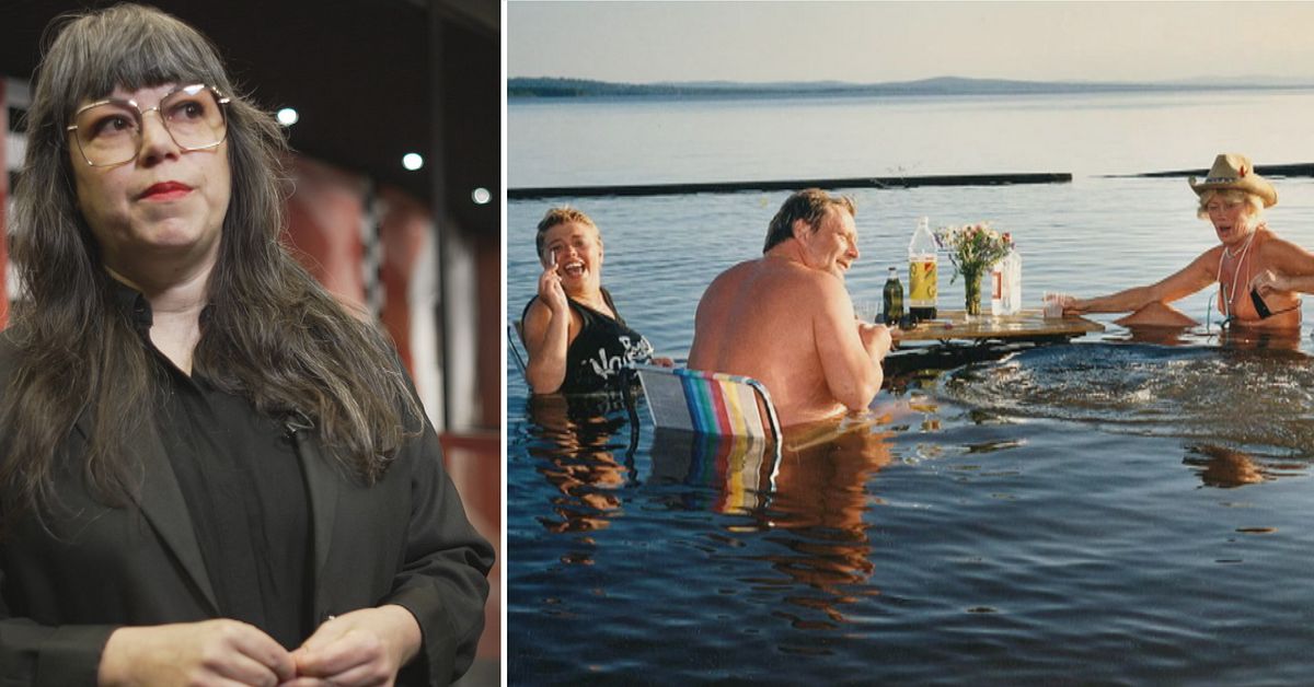 Anna Vnuk tolkar Lars Tunbjörks fotografier på Stadsteatern
