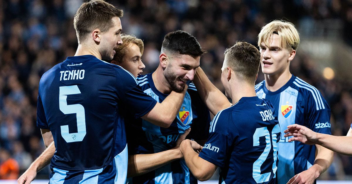 Football: Djurgården to the semi-finals in the Swedish Cup after victory against Degerfors