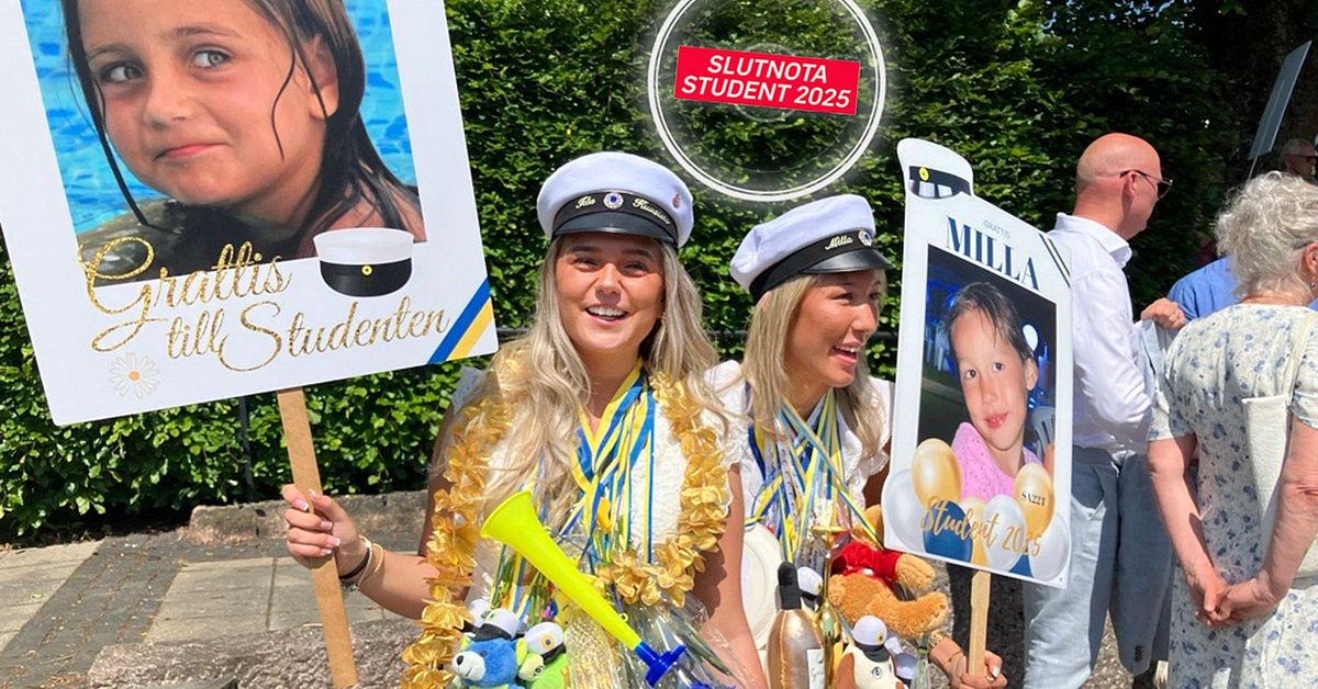 Se hur Ida och Milla spenderar sig fram till studenten: ”Väldigt mycket ...