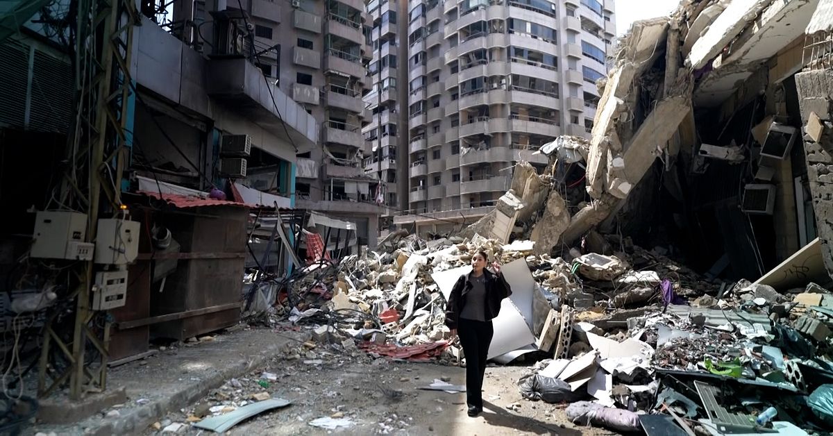 &Ouml;ver en miljon m&auml;nniskor har l&auml;mnat sina hem &ndash; s&aring; ser f&ouml;rst&ouml;relsen ut i Libanon