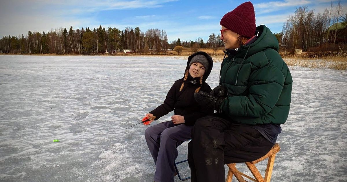 H&auml;r v&aring;gar sig pimpelfiskarna i Skellefte&aring; ut &ndash; i rekordv&auml;rmen