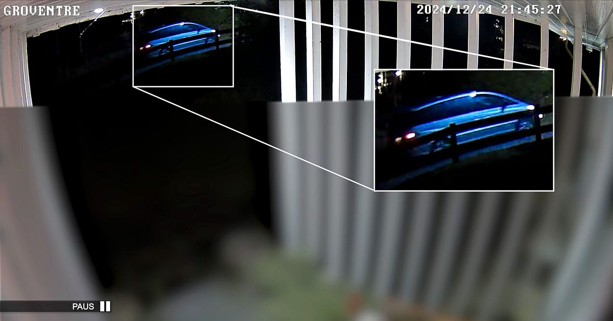 Här eldar mördaren upp bilen – bara timmar efter mordet