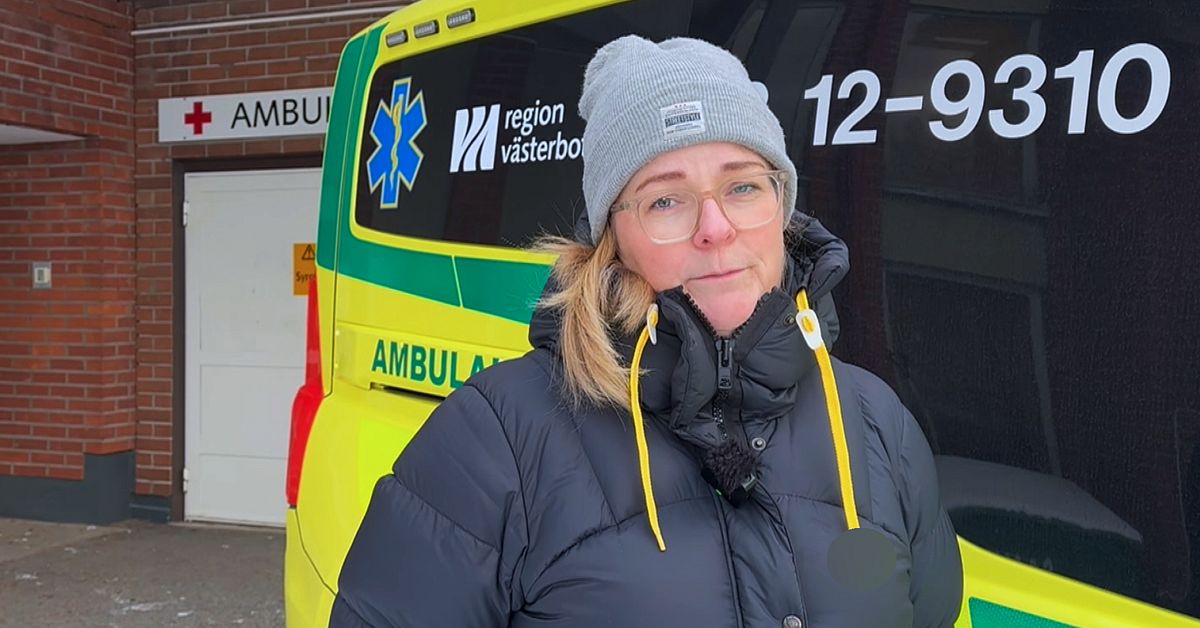 Maria från ambulansen var först på plats vid bussolyckan på E45: ”Utmaning”