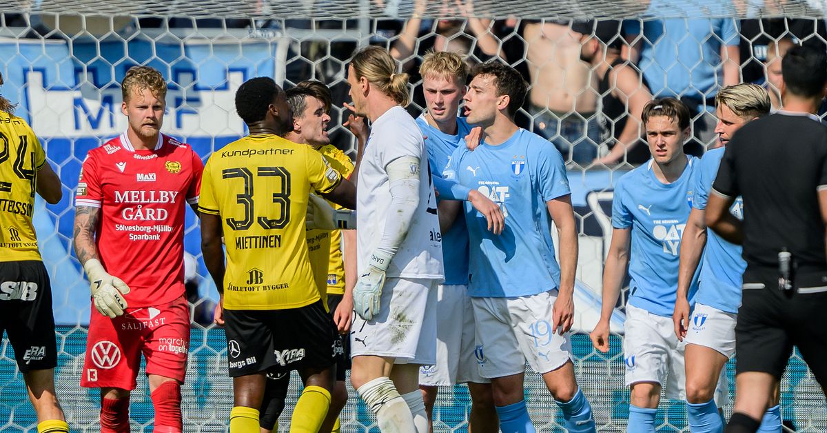 Fotboll: Stort bråk efter rivalmötet i syd: ”Någon skulle hålla på och ...