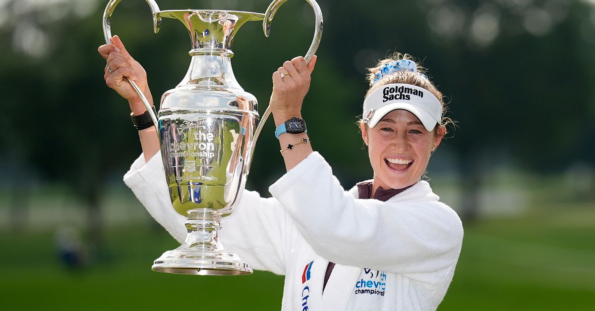 Nelly Korda &ouml;verl&auml;gsen &ndash; f&aring;r 12,4 miljoner efter major-segern