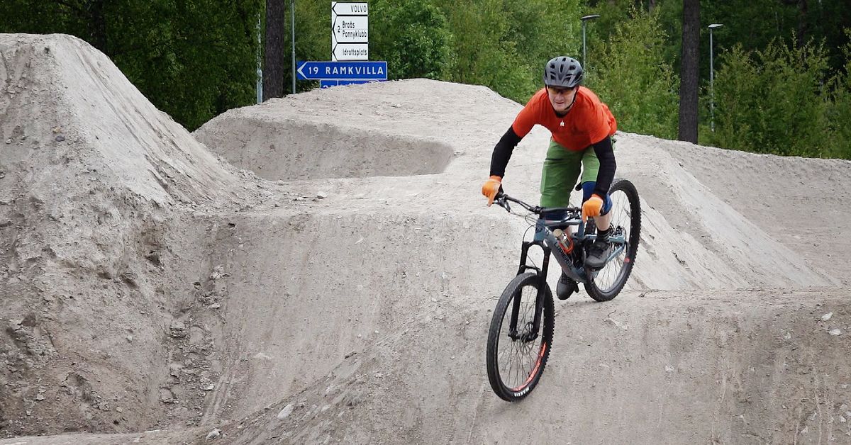 Drömmen om en mountainbikebana i Braås blev verklighet