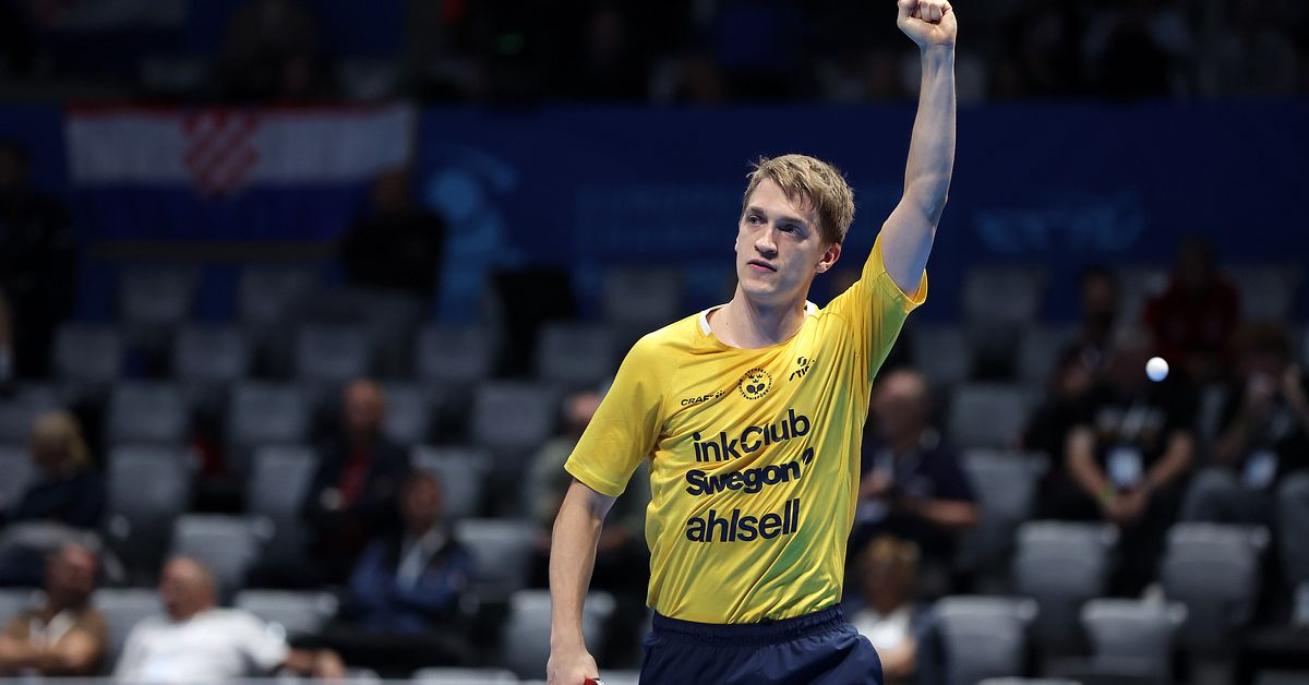 Karlsson/Källberg jublar efter seger i China Smash