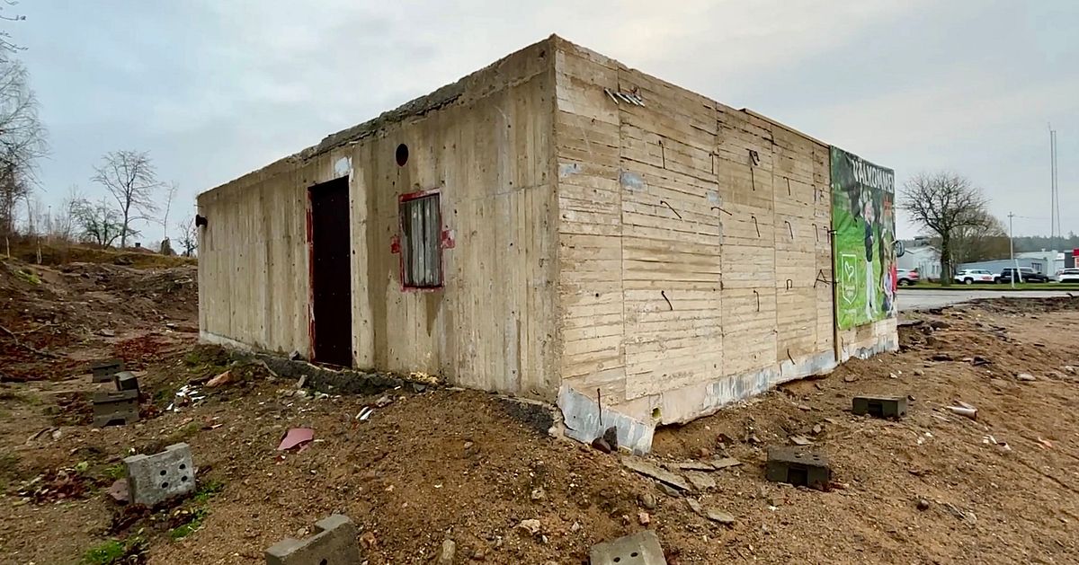 Bara skyddsrum kvar på Loftet-tomten i Flen – skulle byggts hotell: ”Bedrövligt”