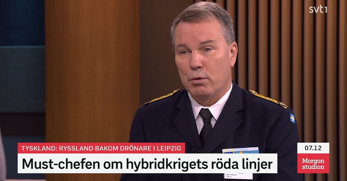 Must-chefen om hybridkrig: &rdquo;Finns ett h&ouml;gt hot&rdquo;