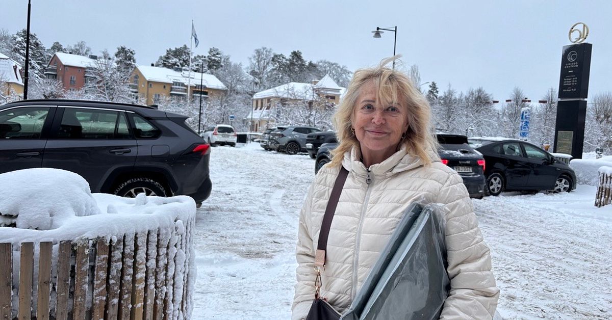 Sn&ouml;kaos och varningar &ndash; men stockholmare n&ouml;jda med sn&ouml;n: &rdquo;Lyser upp&rdquo;