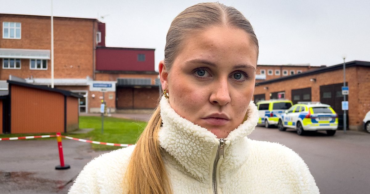 Övning mot dödligt våld i Motala – Cornelia: ”Tacksam att det var på låtsas”