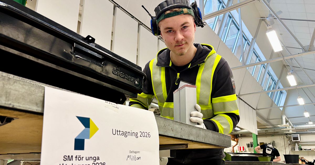 Milton, 18, siktar p&aring; SM-final i pl&aring;tslageri: &rdquo;&Auml;r lite nerv&ouml;st&rdquo;