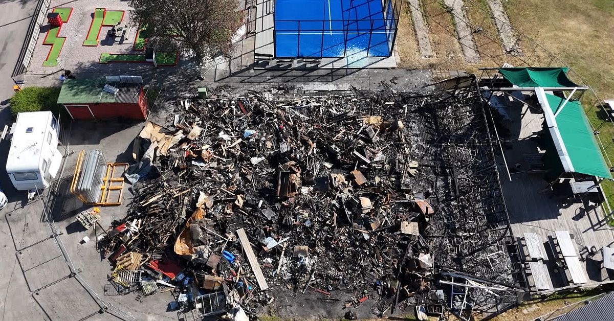 Branden totalf&ouml;rst&ouml;rde Fredriks restaurang p&aring; campingen i Fagersta: &rdquo;En stor del av mitt liv&rdquo;