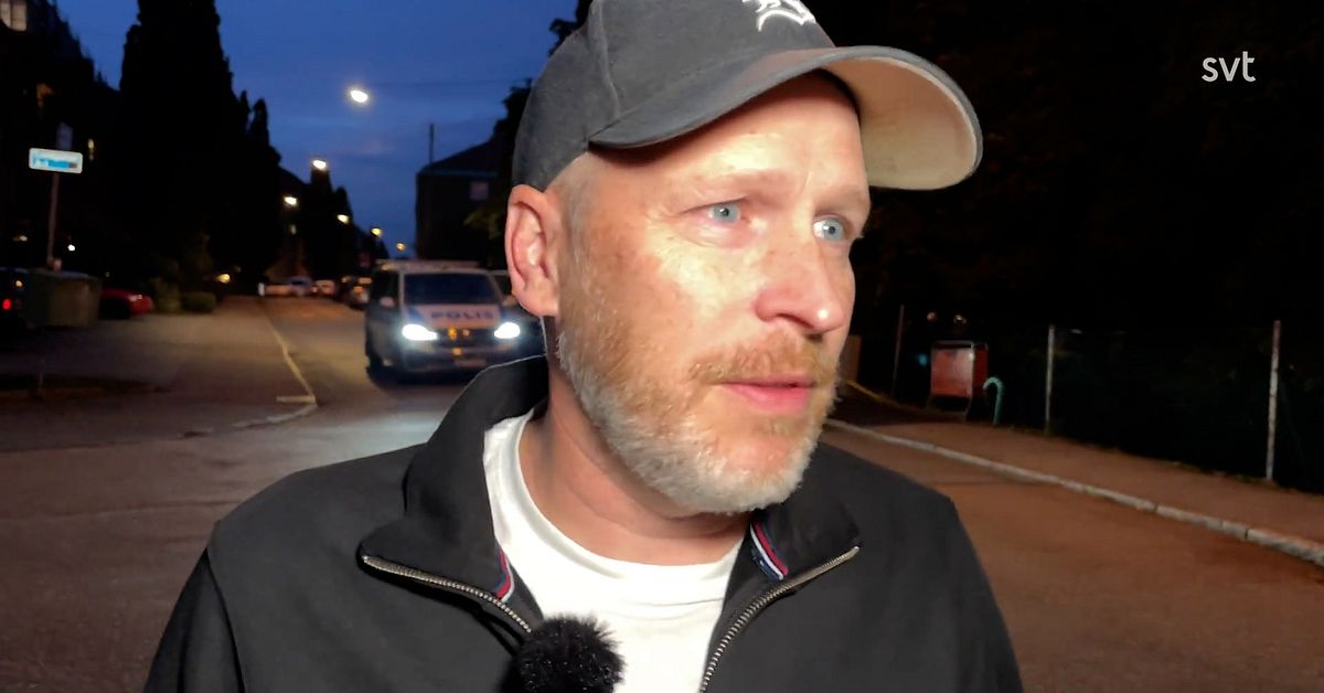 Dan hamnade i mitt i polisinsatsen efter dödsskjutningen i Göteborg: ”Otroligt overkligt”