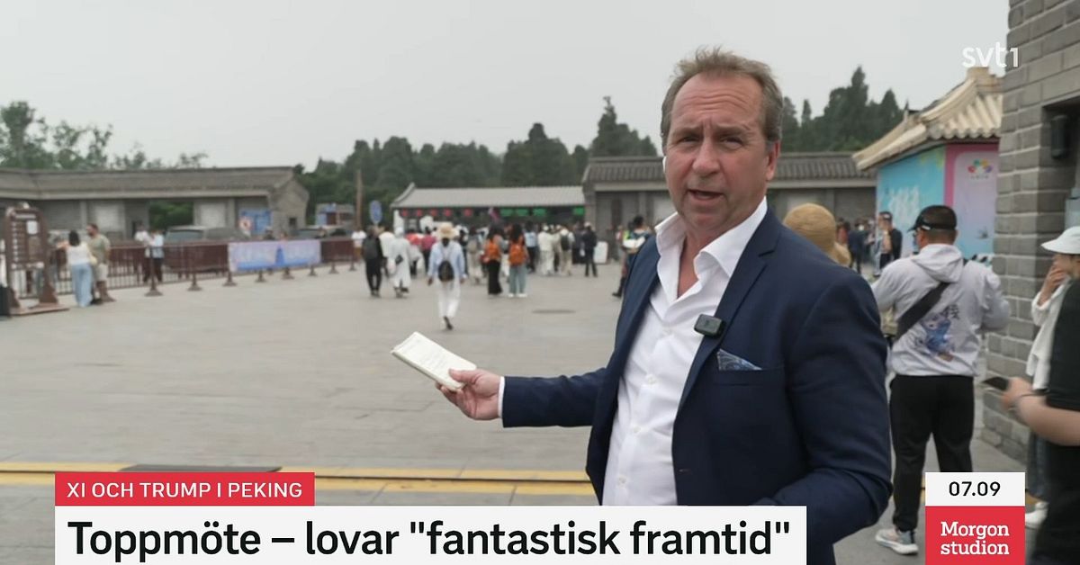 S&aring; beskrivs samtalen mellan Donald Trump och Xi Jinping