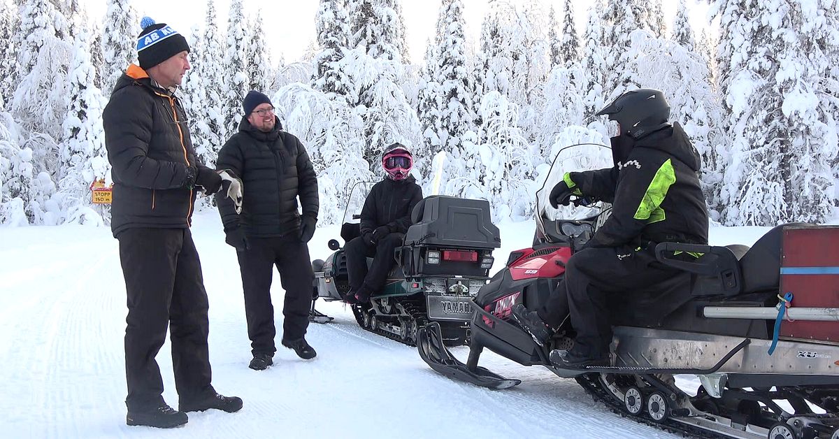 Skoterleder i V&auml;sterbotten hotas &ndash; Olofs l&ouml;sning: &rdquo;Avgift p&aring; registrerade sn&ouml;skotrar&rdquo;