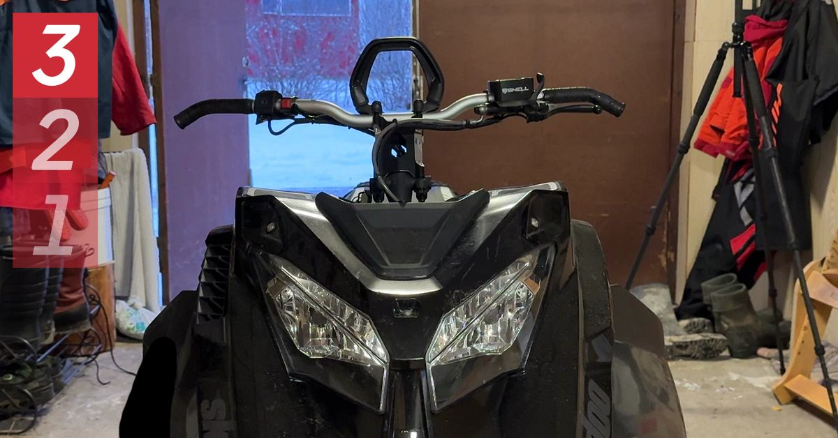 Så kan du hålla din snöskoter stöldsäker i vinter