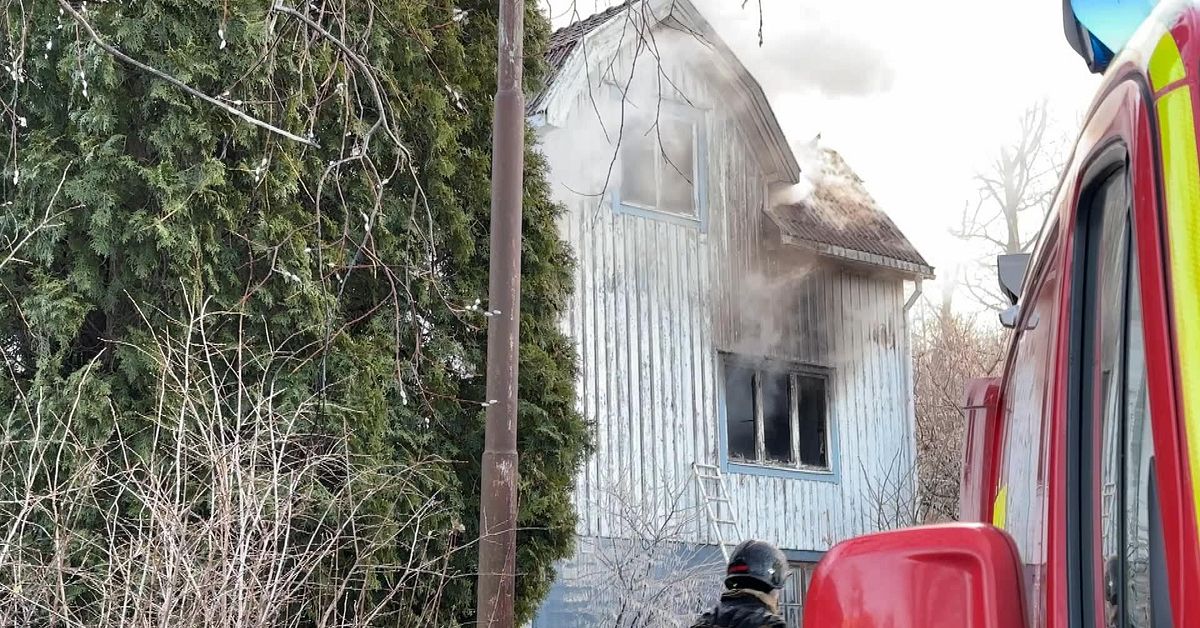 En d&ouml;d i husbrand i Mj&auml;llom &ndash; en man gripen misst&auml;nkt f&ouml;r mord och grov mordbrand