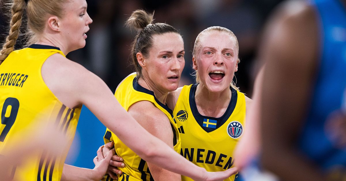 Klara Lundquist ledde Sverige till seger i basket-EM