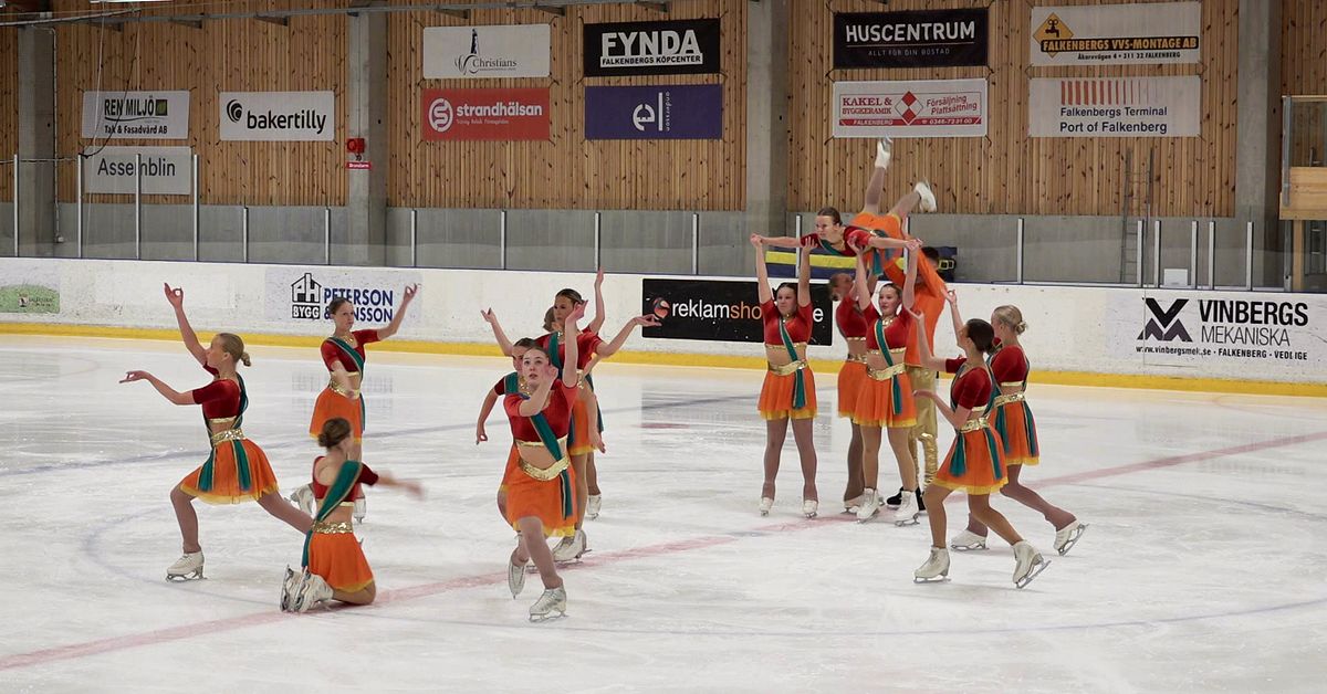 Konståkningslaget Team northern lights tar Sverige till Nations cup i ...