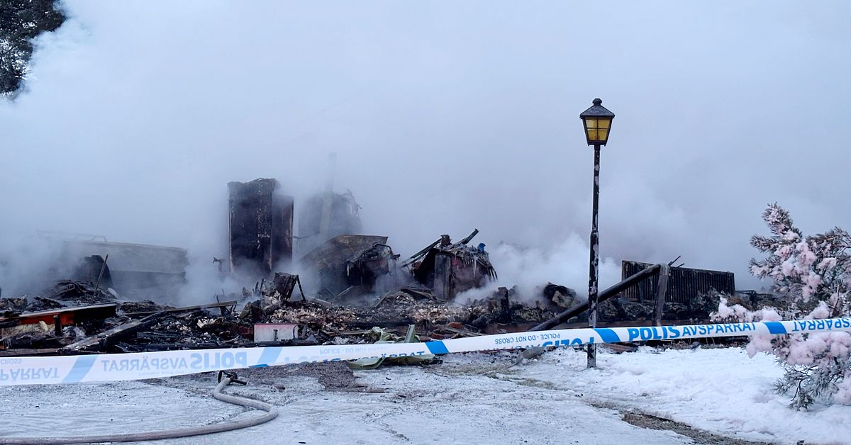 Man i Rosvik fortfarande saknad &ndash; polisen utreder mordbrand