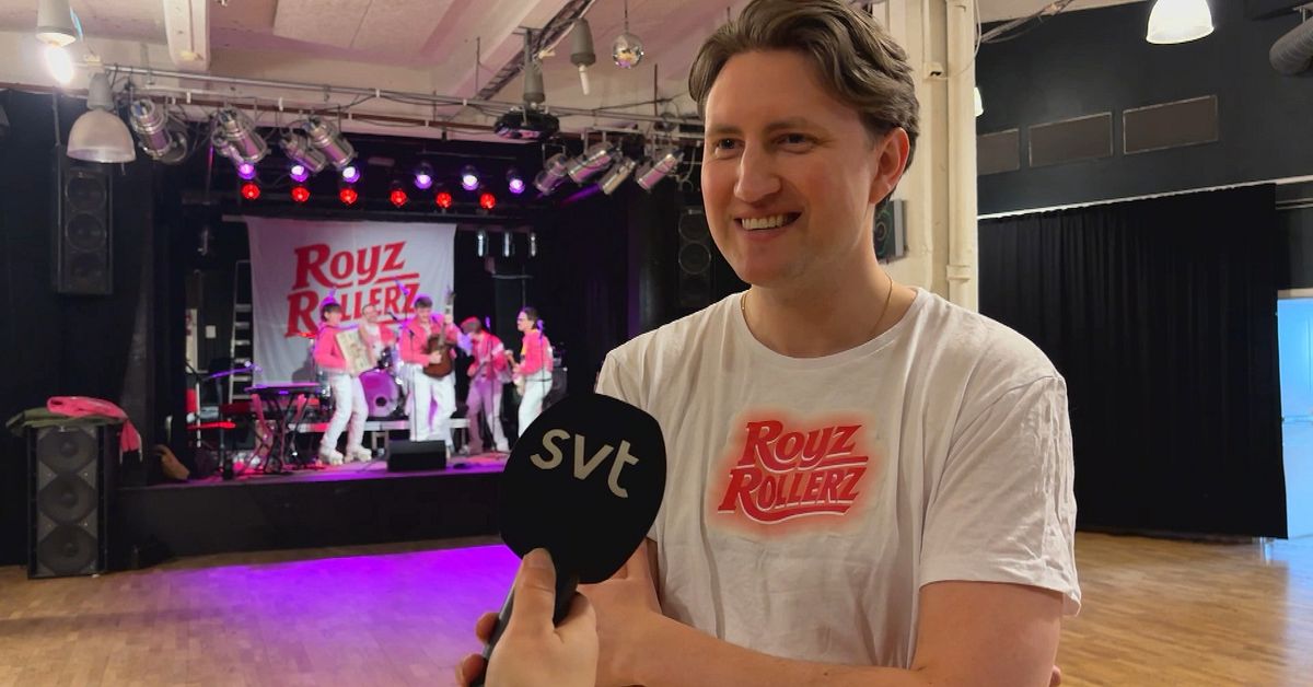 Lär känna medlemmarna i dansbandet Royz Rollerz | SVT Nyheter