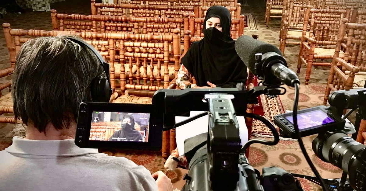 Sundsvallsfilmare skildrar kvinnliga journalister i Afghanistan