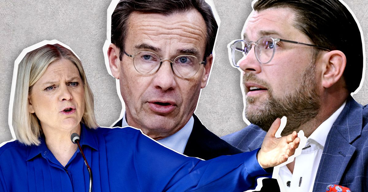 Verian: Åkesson (SD) knappar in på Kristersson (M)