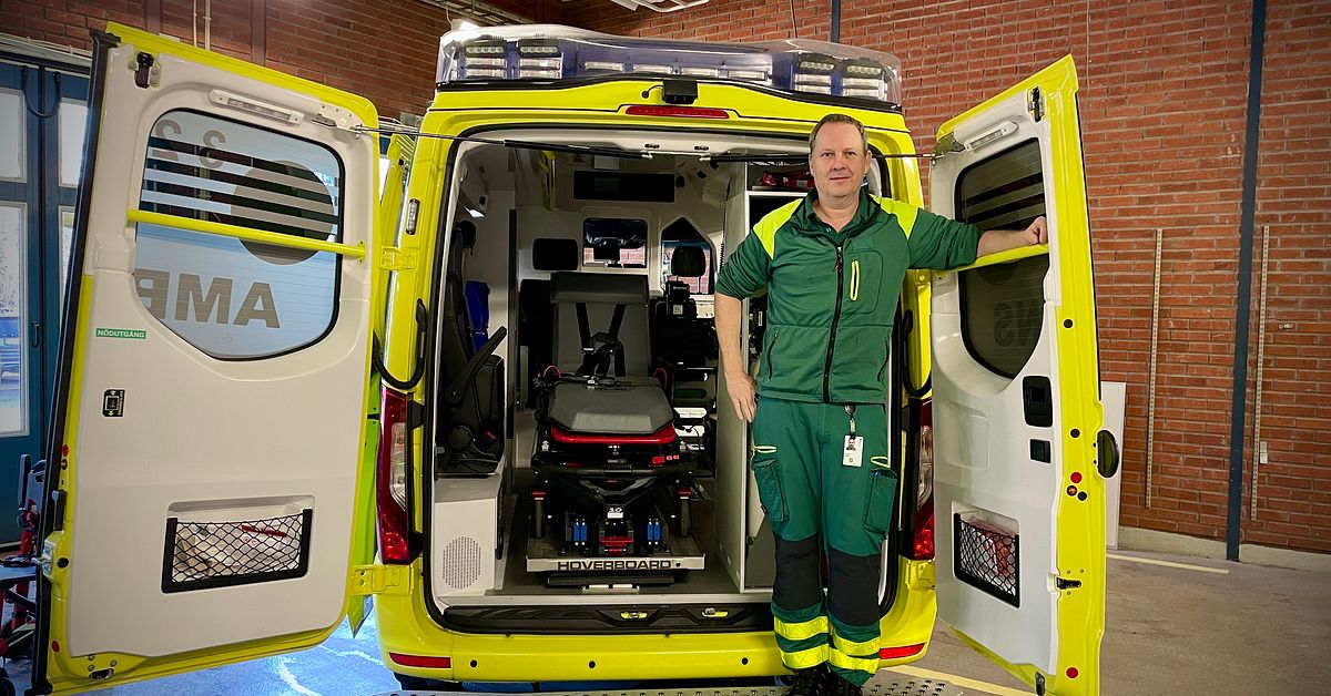 Överviktiga ska få bättre vård med unika ambulanser i Västerås ...