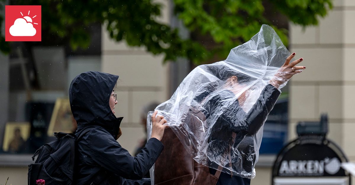 Efter blixtnedslag och regnskurar – mer regn väntas dra in över delar av Sverige