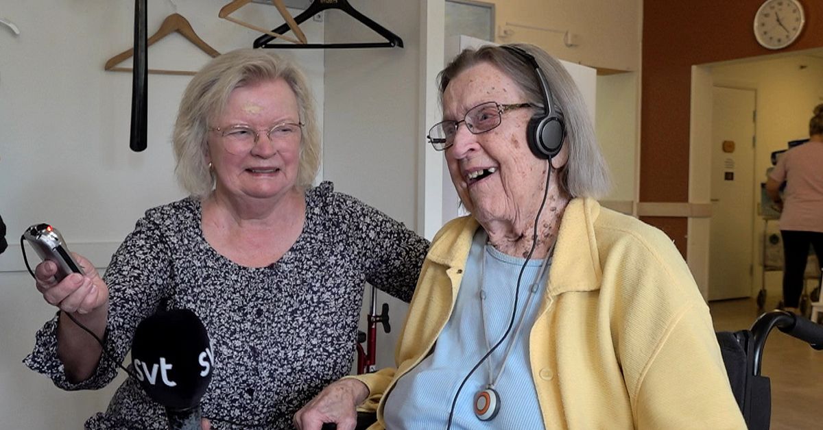 Ylva, 101 &aring;r, r&ouml;stade n&auml;r valbilen kom till Hack&aring;s